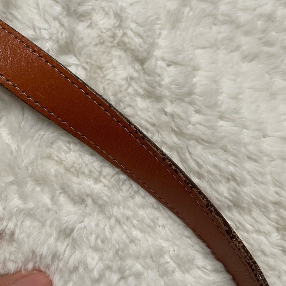 Vintage Dooney & Bourke Crossbody / Red Leather - Picture 6 of 8